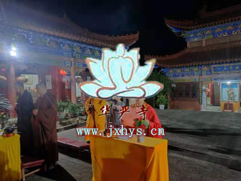 万彩网第26期放生、拜月、供灯祈福法会圆满